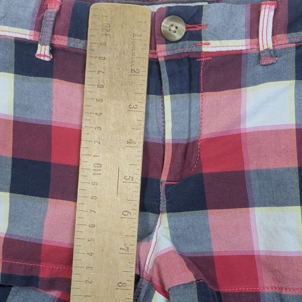 Abercrombie & Fitch Micro Shorts Mini Y2K Plaid Perfect Stretch Preppy Women's 4 - Picture 6 of 8